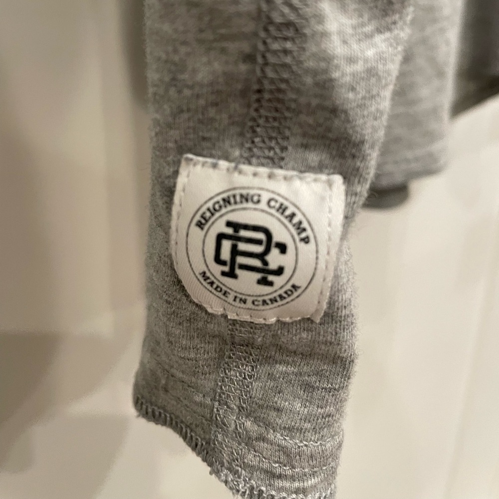 Reigning Champ Heather Grey T-Shirt size Small